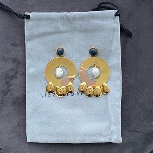 Lizzie Fortunato Golden Hour Pearl Earrings